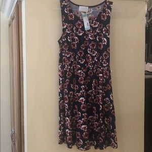 French Grey Summer Dress